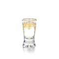 Classic Touch Decor Classic Touch décor CLGG610 Liqueur Glasses with 24k Gold Artwork; Set of 6 CLGG610